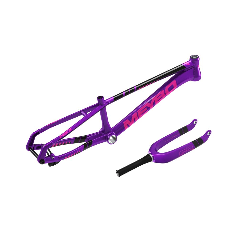 Meybo HSX AL Frame/Fork Kit 2026 - Purple/Pink/Black