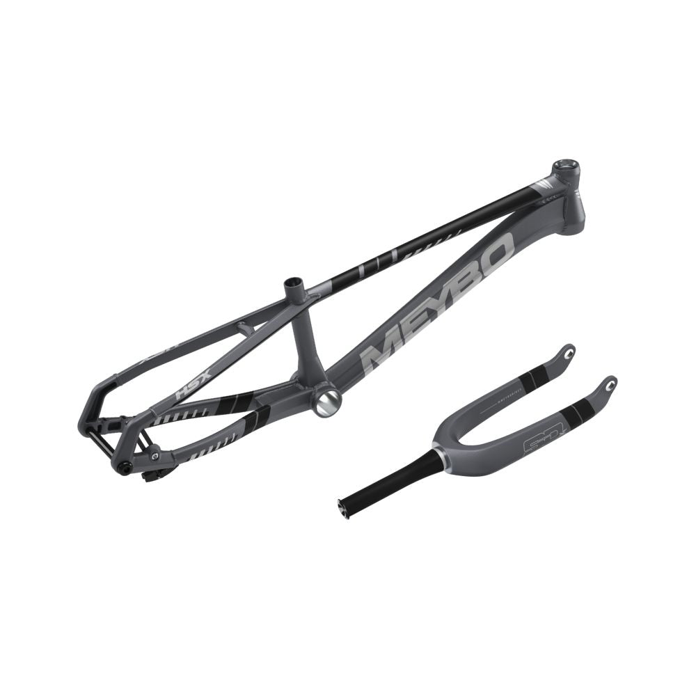 Meybo HSX AL Frame/Fork Kit 2026 - Matte Black/Grey