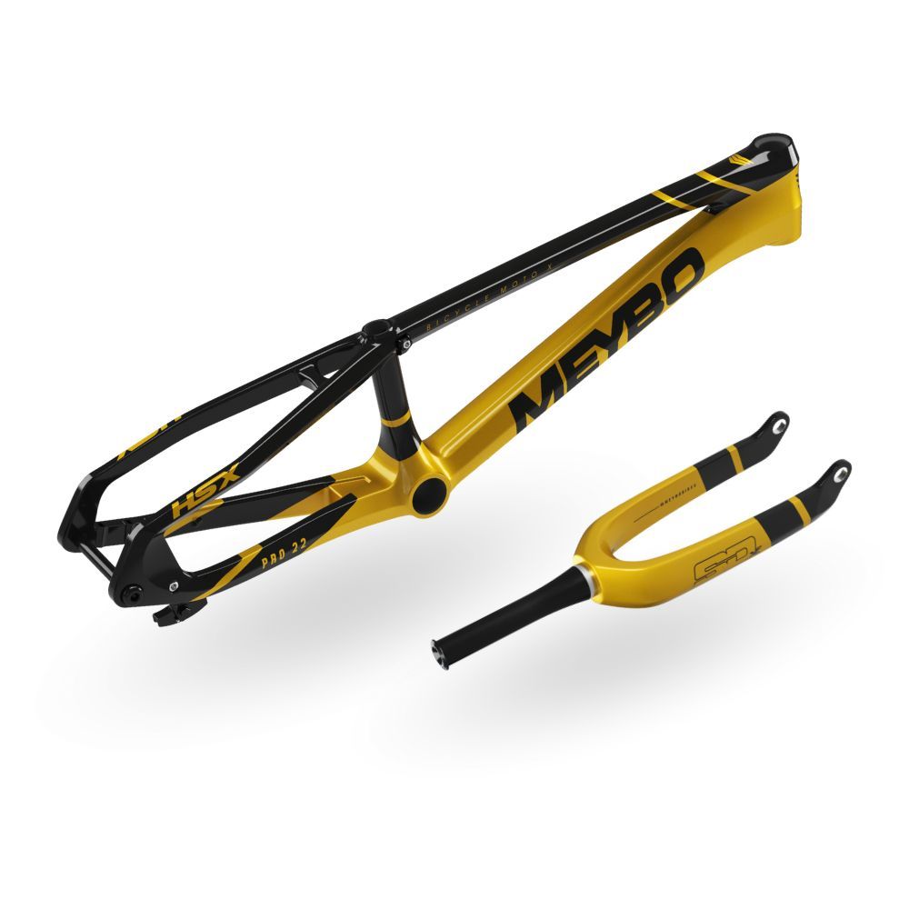 Meybo HSX Carbon 2025 Frame/Fork Kit - Black/Gold