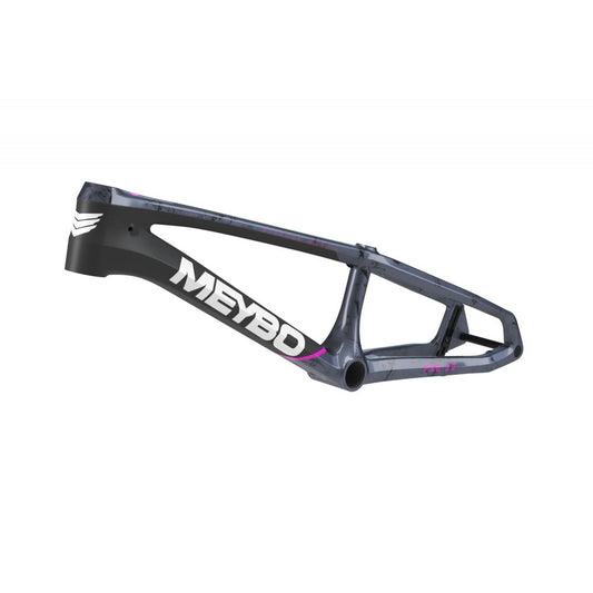 Meybo HSX Carbon 2026 BMX Race Frame - Black / Pink / Grey