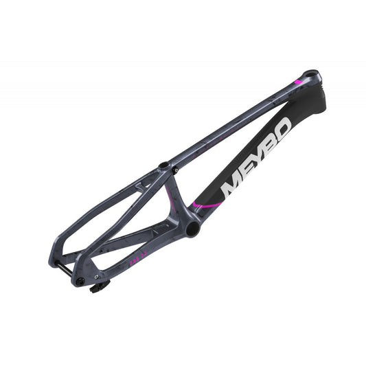 Meybo HSX Carbon 2026 BMX Race Frame - Black / Pink / Grey