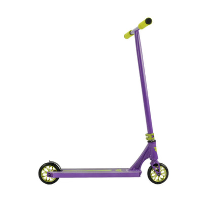 Meybo Rascal Stunt Scooter - Purple/Neon Yellow