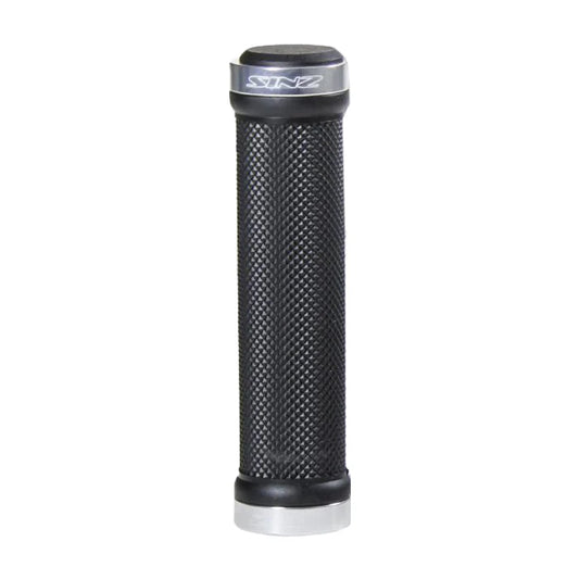 Sinz Lock-On BMX Race/MTB/Downhill Grips - Silver
