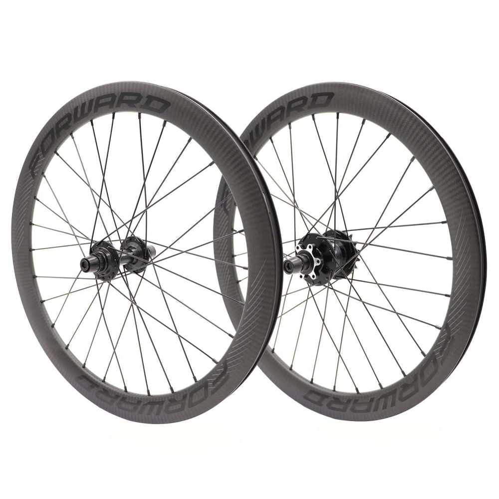 PRIDE GRAVITY EXP AERO UD GLOSS WHEELSET - BLACK HUBS