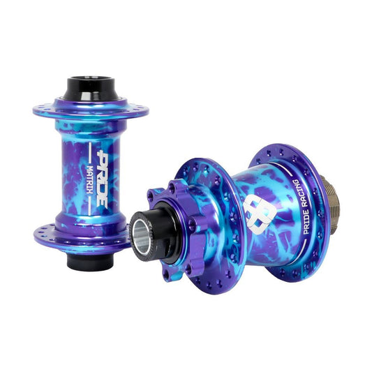 Pride Matrix Hubs Splash Blue/Purple - 10/10mm - 28H