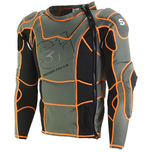 S1 Defense Pro 2.0 Jacket Black/Orange