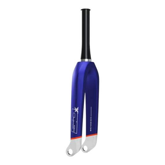 SD Tapered Carbon BMX Race Fork V2 Pro - 20mm - Navy/Orange/White