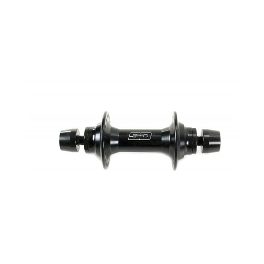 SD Components BASE Front Hub - 10mm - Black - 36h