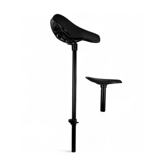 SD Components Revolt Recovery Saddle And Seatpost - Black
