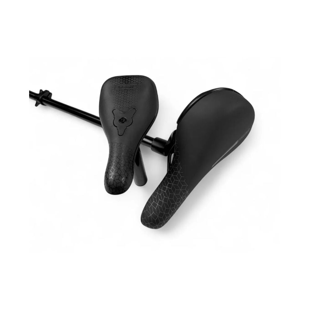 SD Components Revolt Recovery Saddle And Seatpost - Black