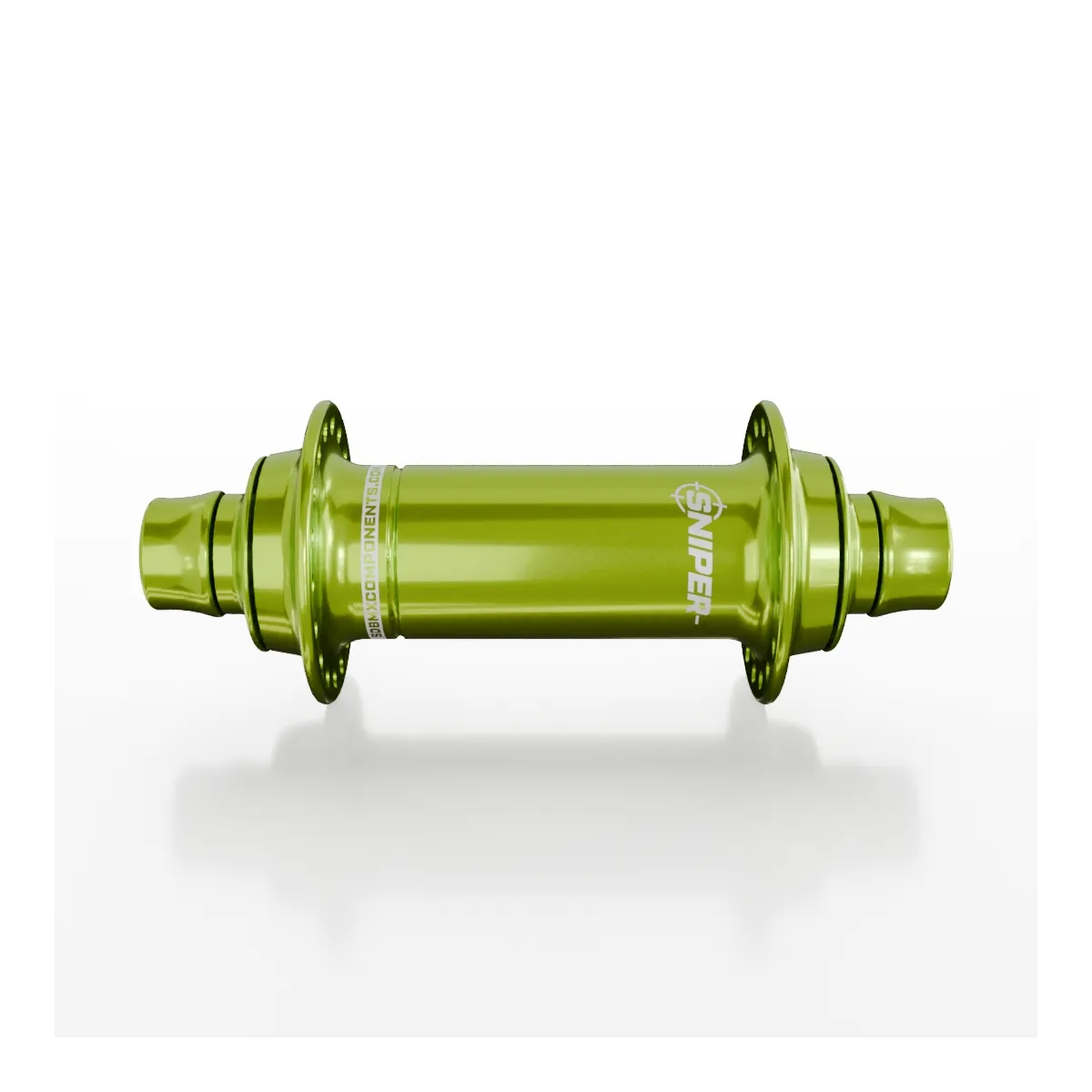 SD-X Sniper Evo Air Front BMX Race Hub - 10mm - Lime