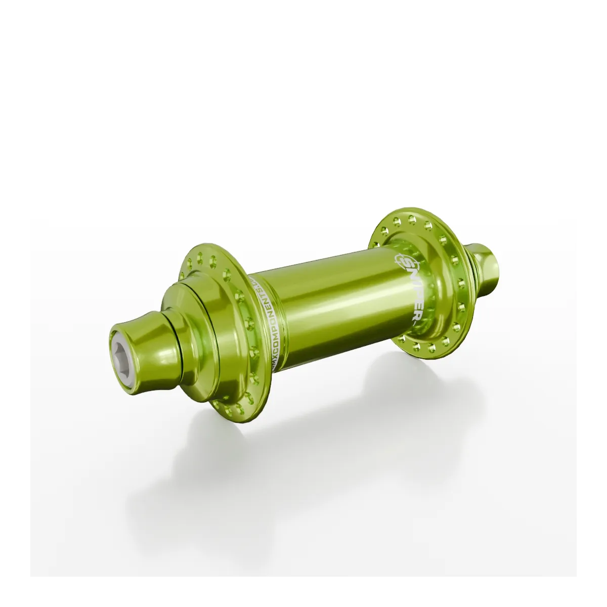 SD-X Sniper Evo Air Front BMX Race Hub - 10mm - Lime