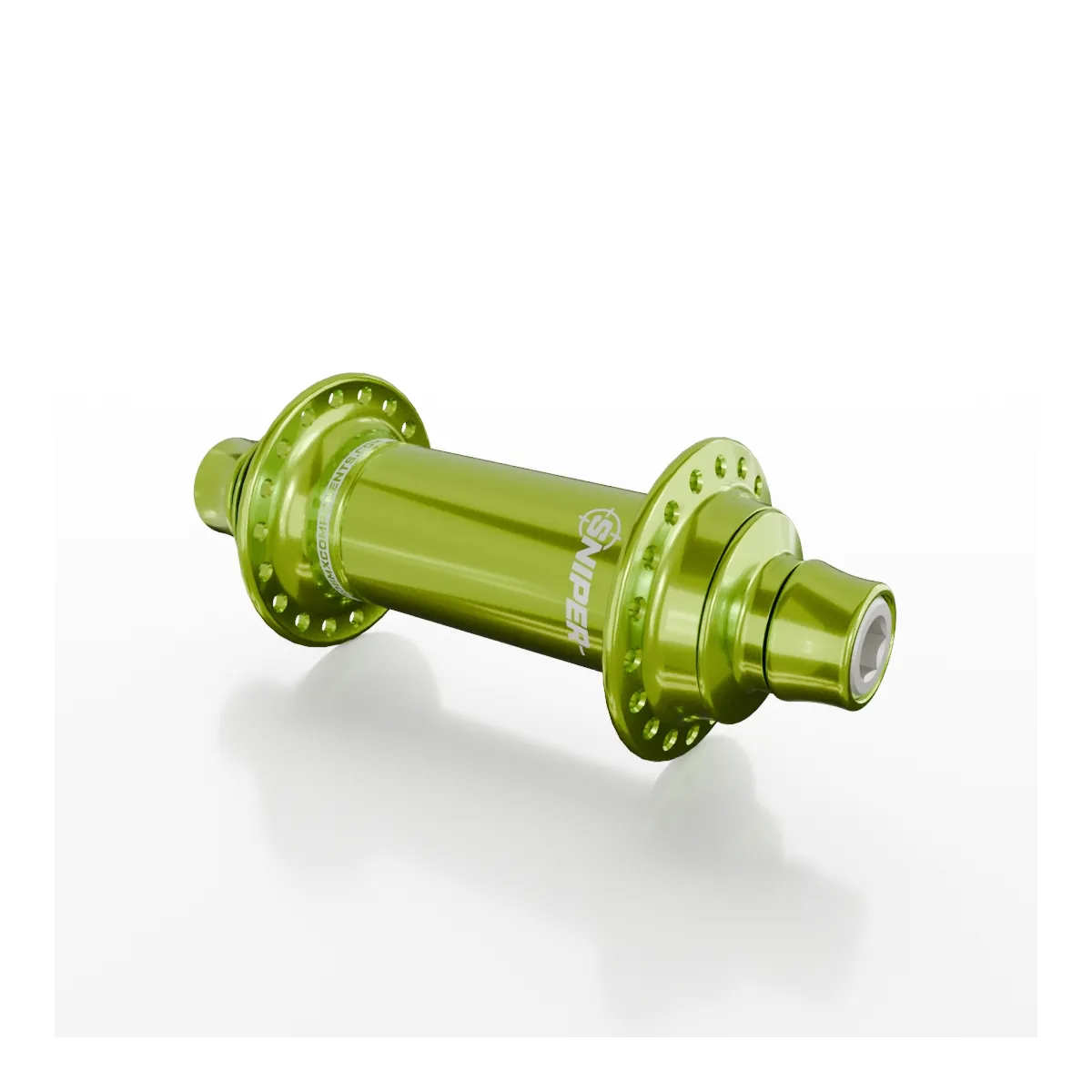 SD-X Sniper Evo Air Front BMX Race Hub - 10mm - Lime