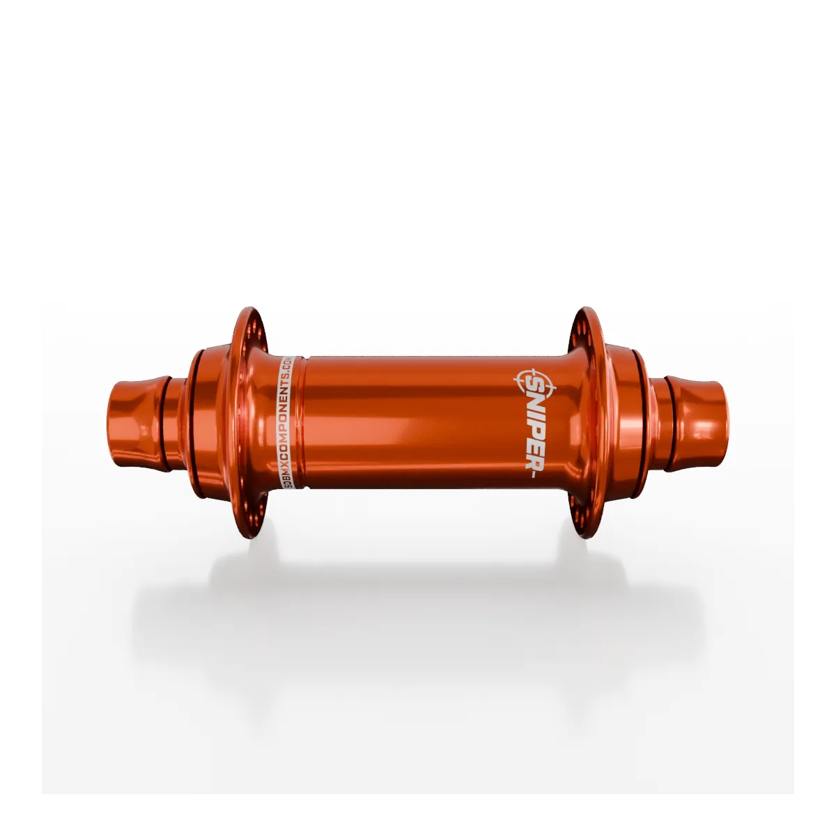 SD-X Sniper Evo Air Front BMX Race Hub - 10mm - Orange