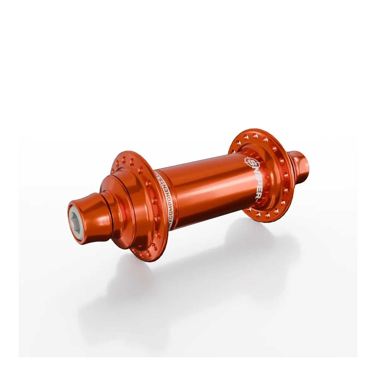 SD-X Sniper Evo Air Front BMX Race Hub - 10mm - Orange