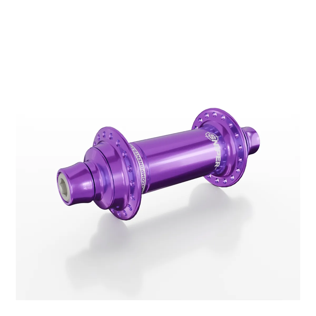 SD-X Sniper Evo Air Front BMX Race Hub - 10mm - Purple