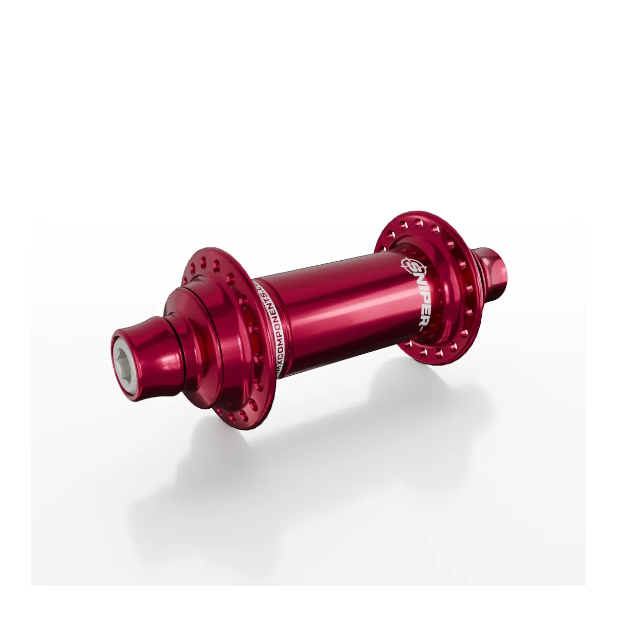 SD-X Sniper Evo Air Front BMX Race Hub - 10mm - Red