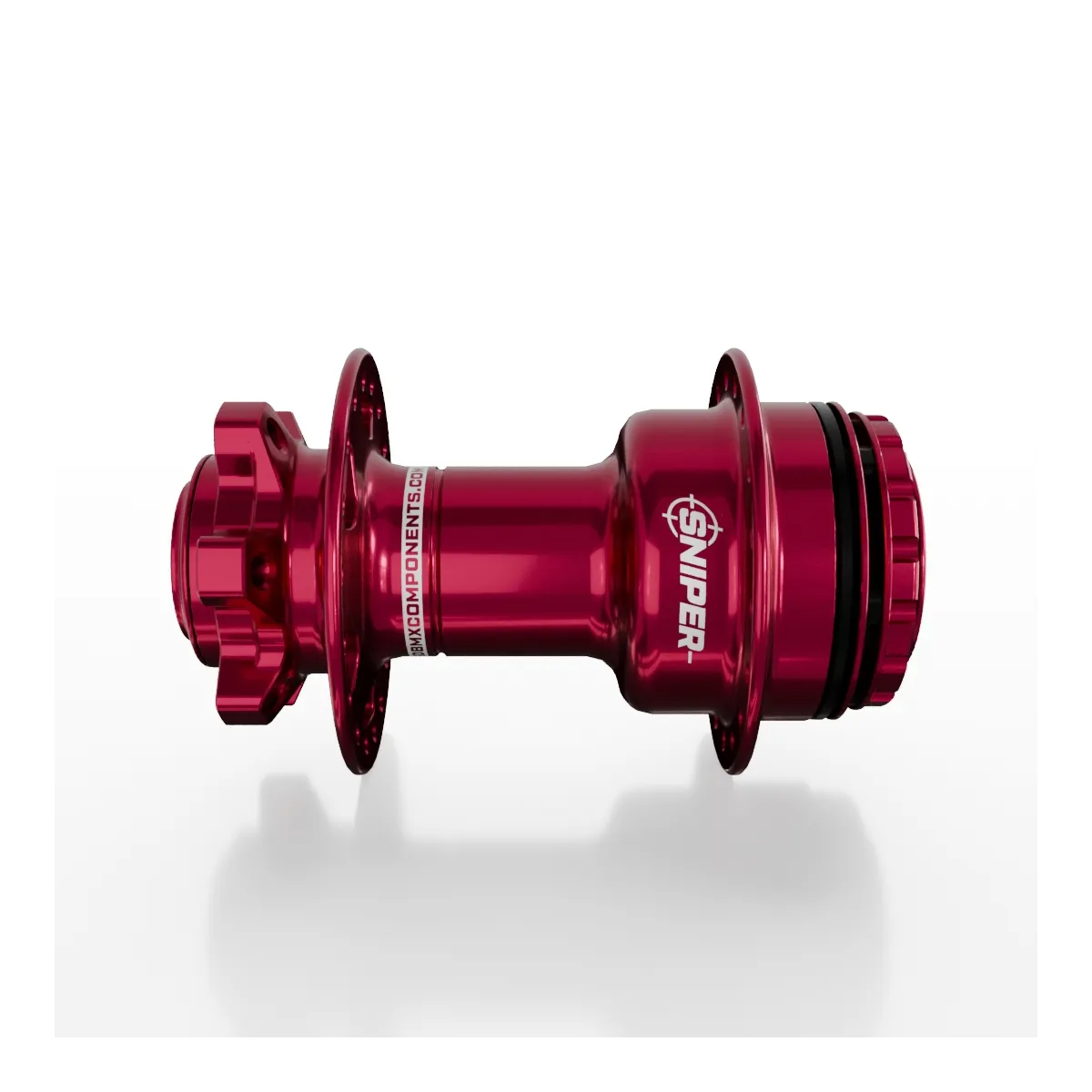 SD-X Sniper Evo Air HSX Rear BMX Race Hub - 15mm - Red