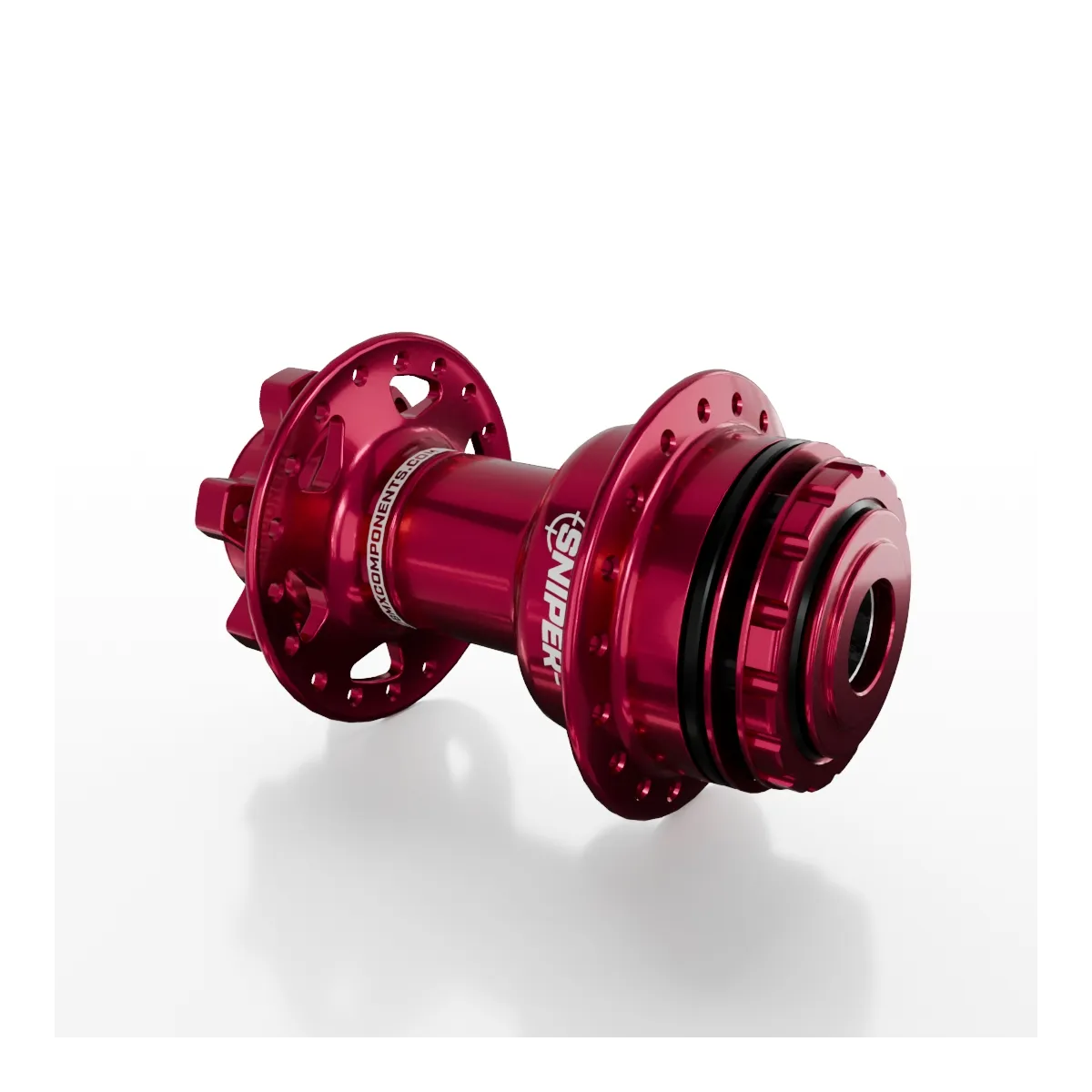 SD-X Sniper Evo Air HSX Rear BMX Race Hub - 15mm - Red