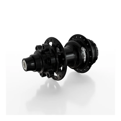 SD-X Sniper Evo Air Rear BMX Race Hub - 10mm - Black