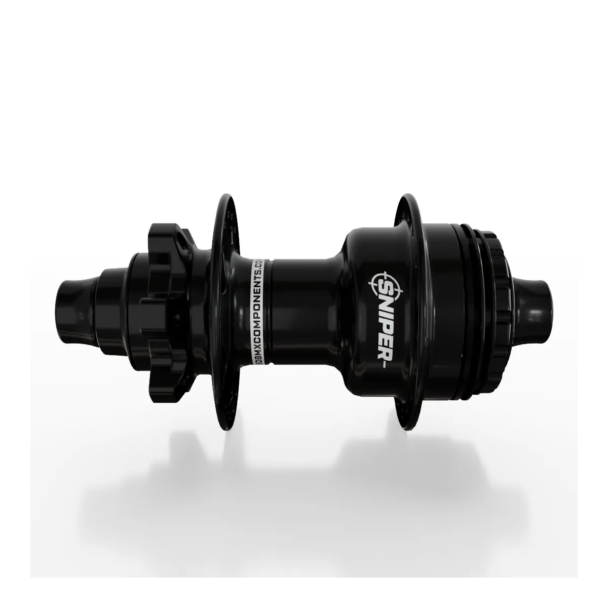 SD-X Sniper Evo Air Rear BMX Race Hub - 10mm - Black