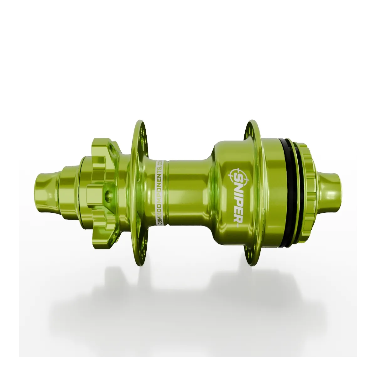 SD-X Sniper Evo Air Rear BMX Race Hub - 10mm - Lime