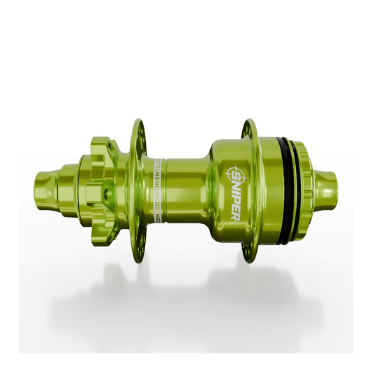 SD-X Sniper Evo Air Rear BMX Race Hub - 10mm - Lime