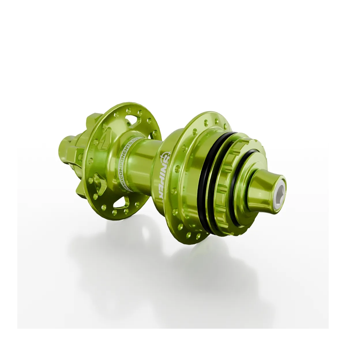 SD-X Sniper Evo Air Rear BMX Race Hub - 10mm - Lime