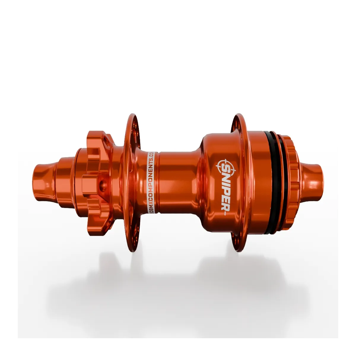 SD-X Sniper Evo Air Rear BMX Race Hub - 10mm - Orange