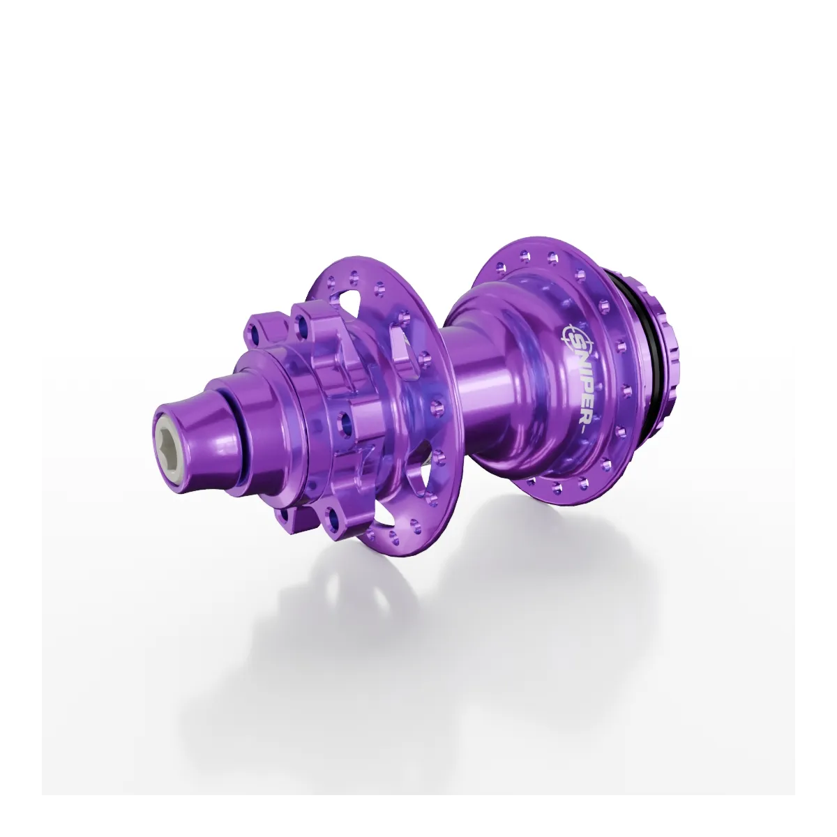 SD-X Sniper Evo Air Rear BMX Race Hub - 10mm - Purple