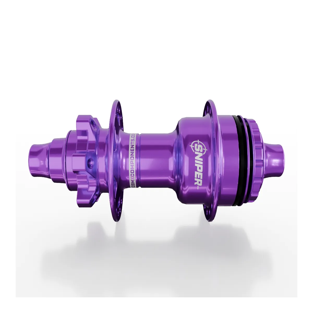 SD-X Sniper Evo Air Rear BMX Race Hub - 10mm - Purple