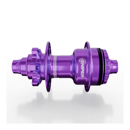 SD-X Sniper Evo Air Rear BMX Race Hub - 10mm - Purple