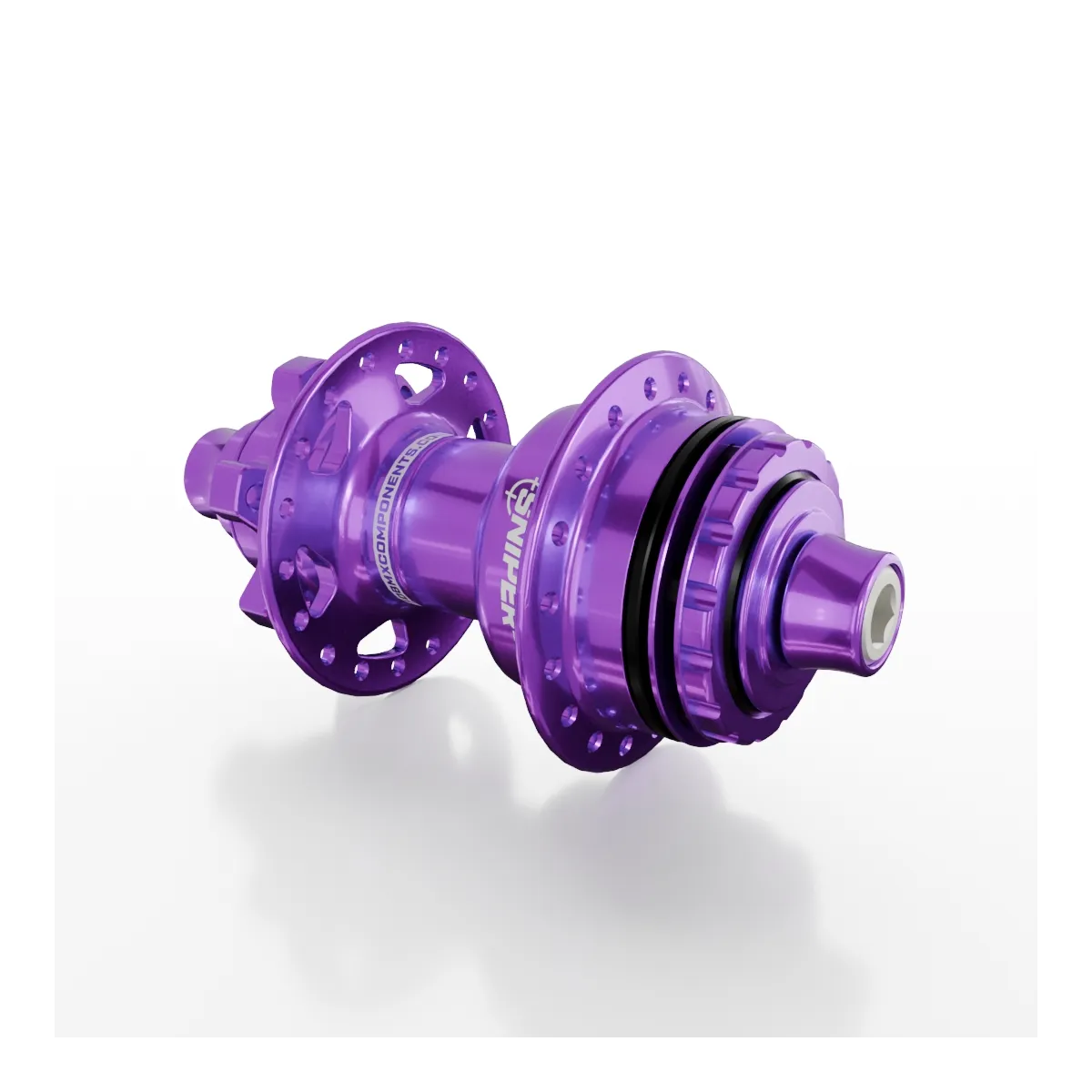 SD-X Sniper Evo Air Rear BMX Race Hub - 10mm - Purple