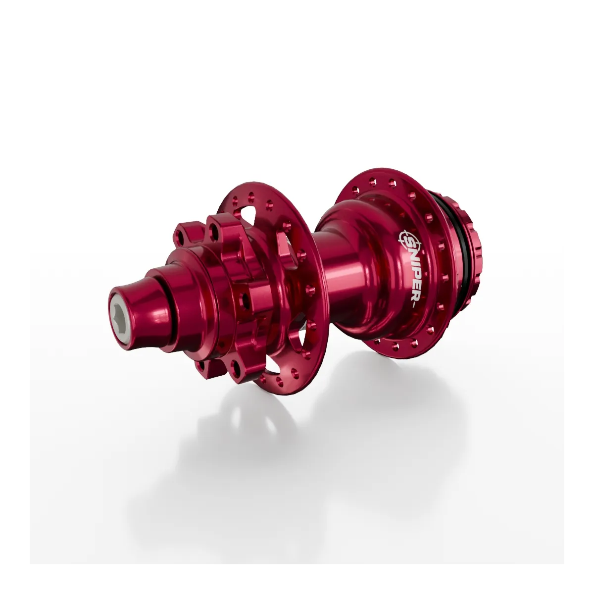 SD-X Sniper Evo Air Rear BMX Race Hub - 10mm - Red