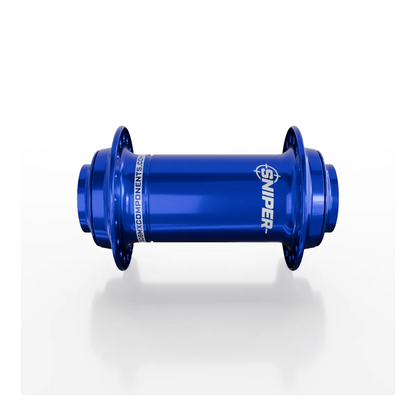 SD-X Sniper Evo Pro Front BMX Race Hub - 20mm - Blue