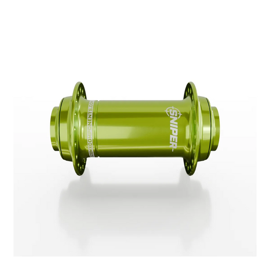 SD-X Sniper Evo Pro Front BMX Race Hub - 20mm - Lime