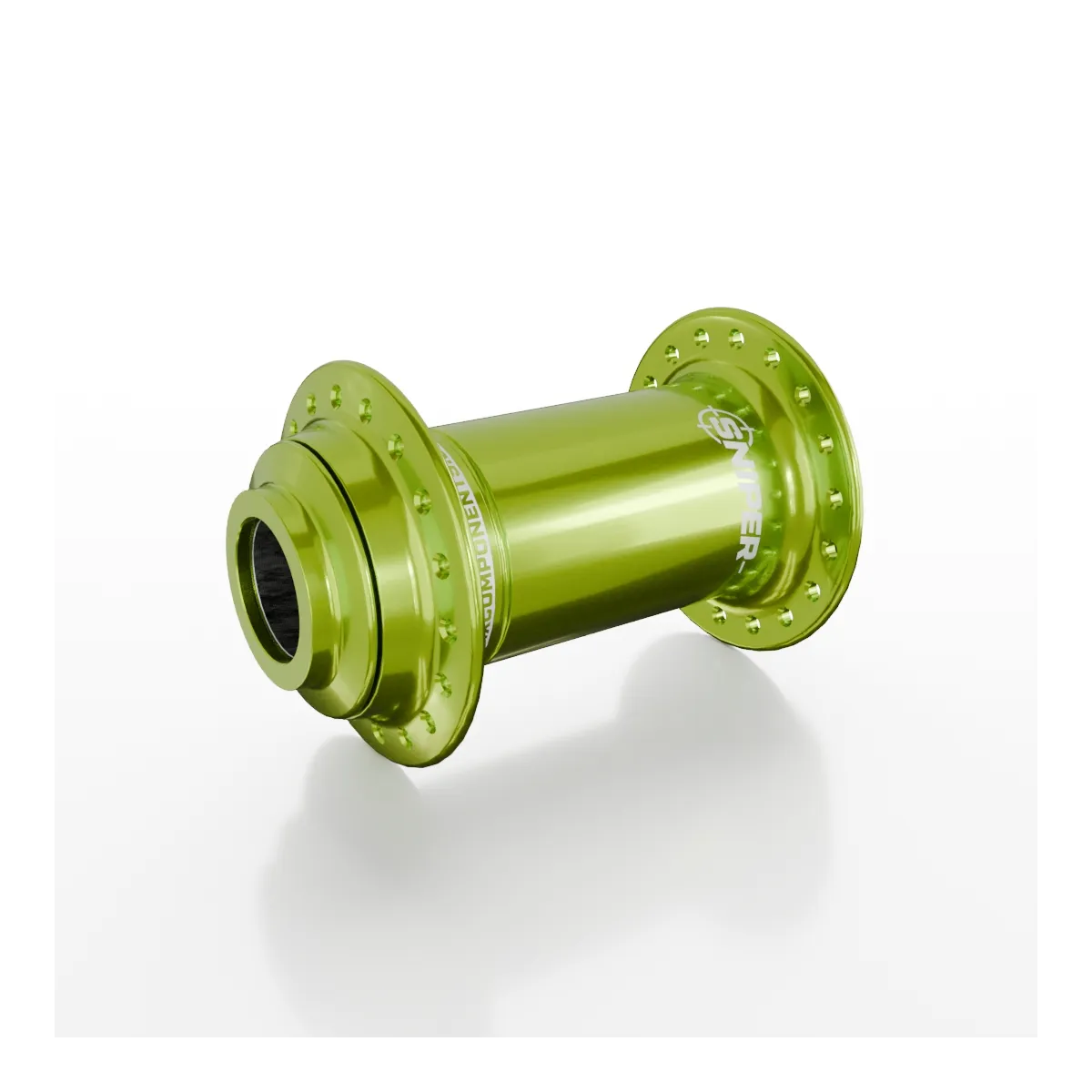 SD-X Sniper Evo Pro Front BMX Race Hub - 20mm - Lime