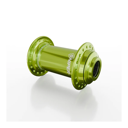 SD-X Sniper Evo Pro Front BMX Race Hub - 20mm - Lime