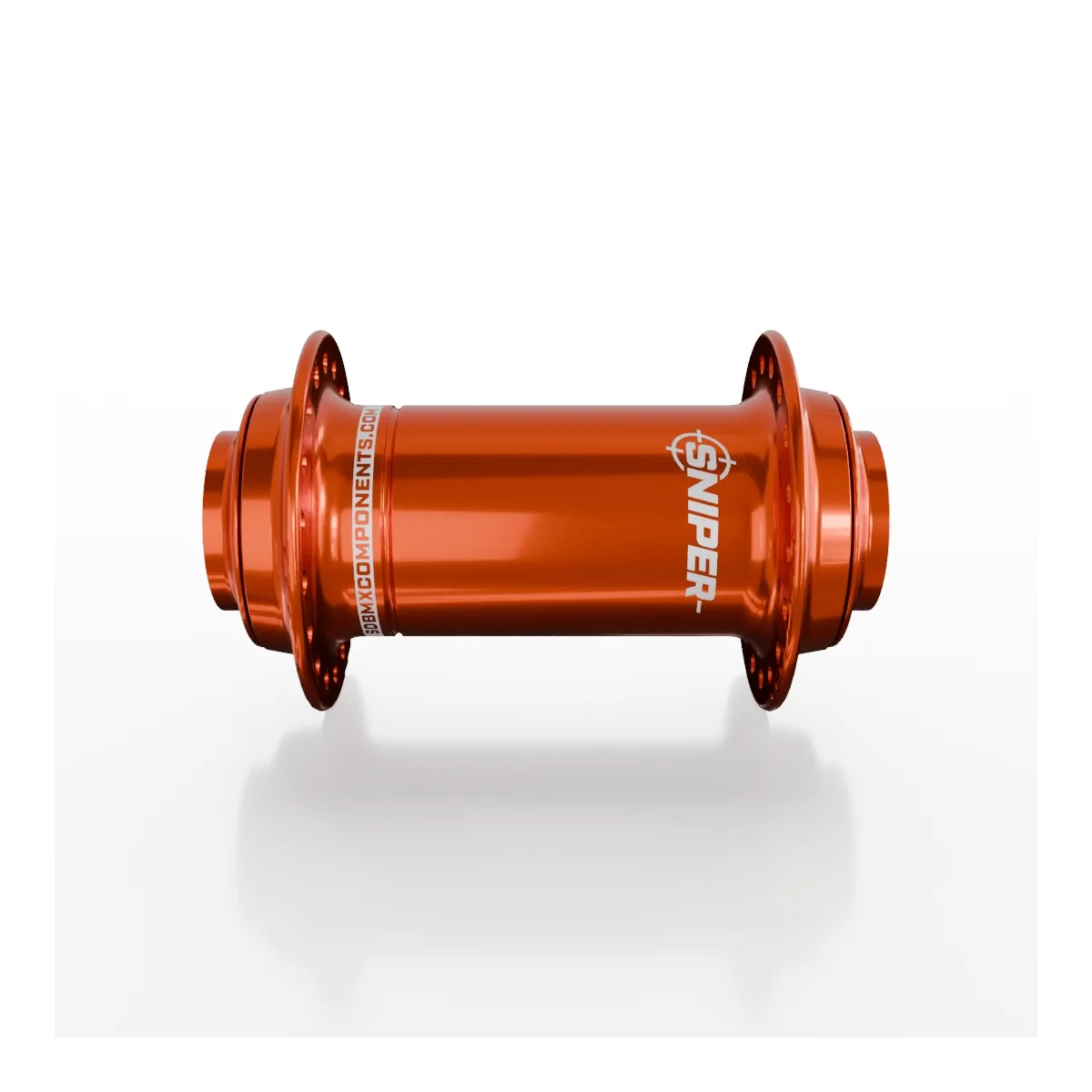 SD-X Sniper Evo Pro Front BMX Race Hub - 20mm - Orange