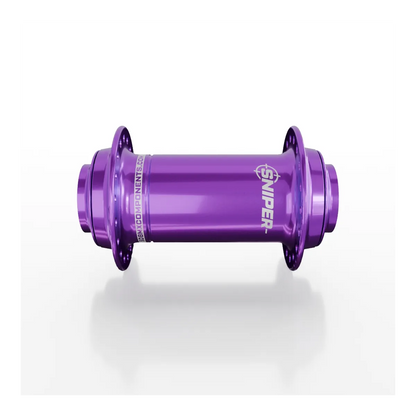 SD-X Sniper Evo Pro Front BMX Race Hub - 20mm - Purple