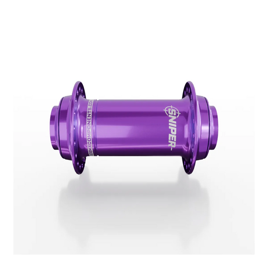 SD-X Sniper Evo Pro Front BMX Race Hub - 20mm - Purple