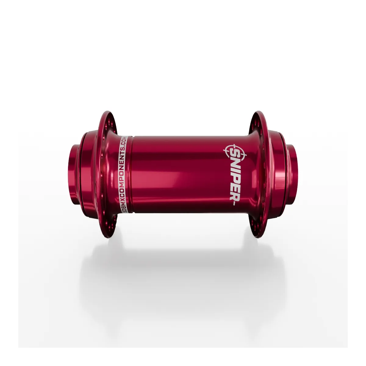 SD-X Sniper Evo Pro Front BMX Race Hub - 20mm - Red