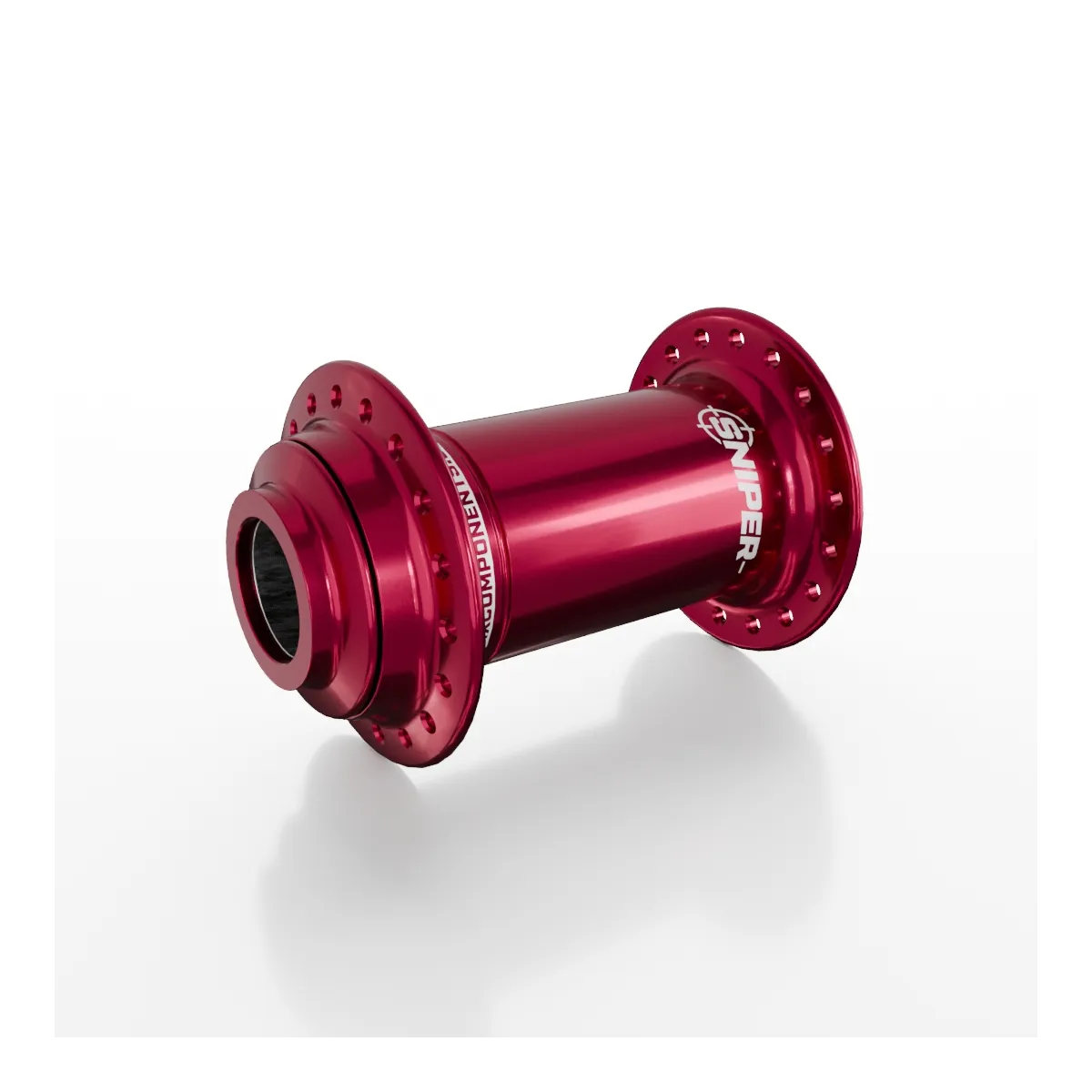 SD-X Sniper Evo Pro Front BMX Race Hub - 20mm - Red