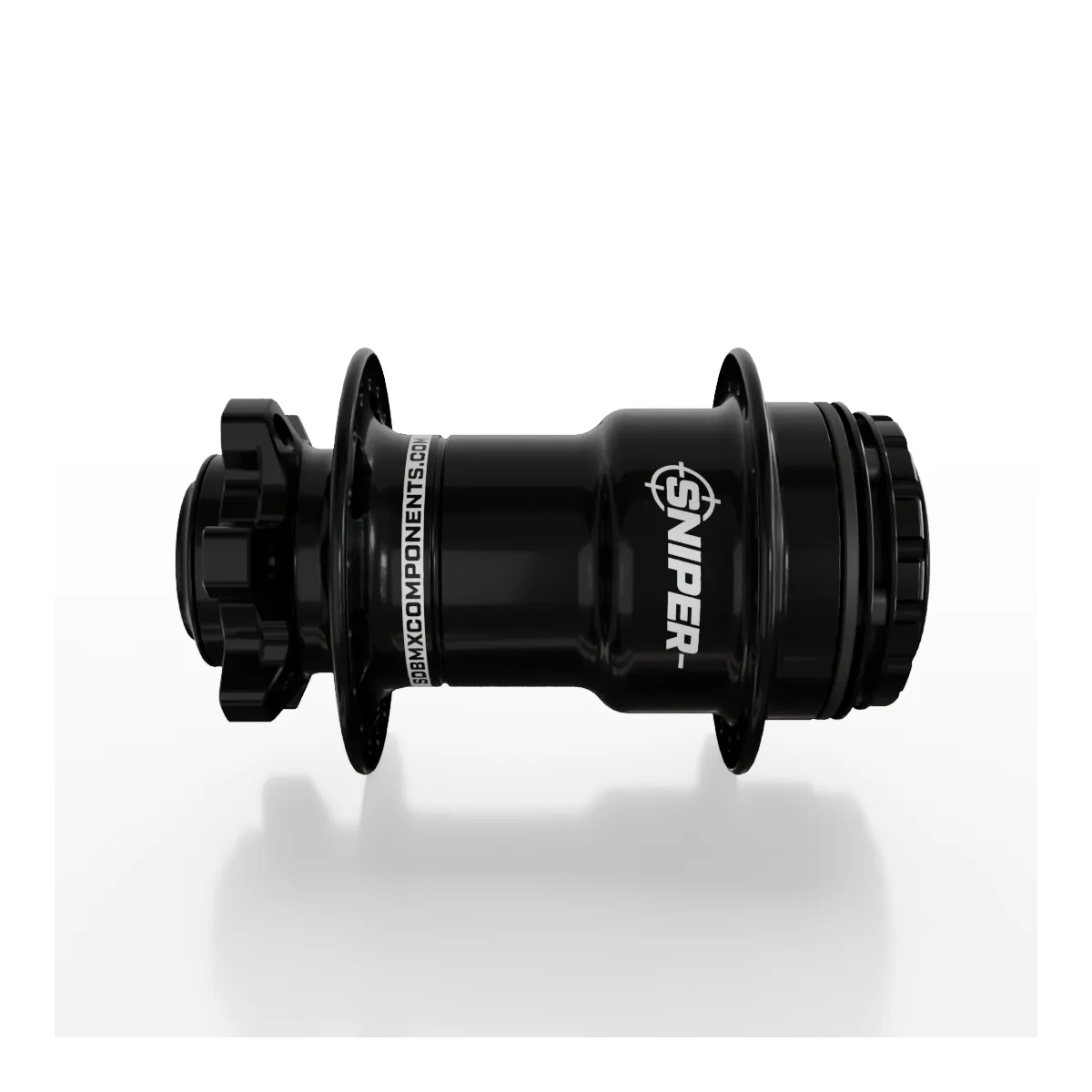 SD-X Sniper Evo Pro HSX Rear BMX Race Hub - 15mm - 36H - Black