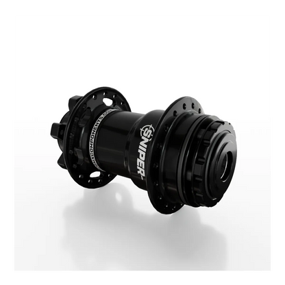 SD-X Sniper Evo Pro HSX Rear BMX Race Hub - 15mm - 36H - Black