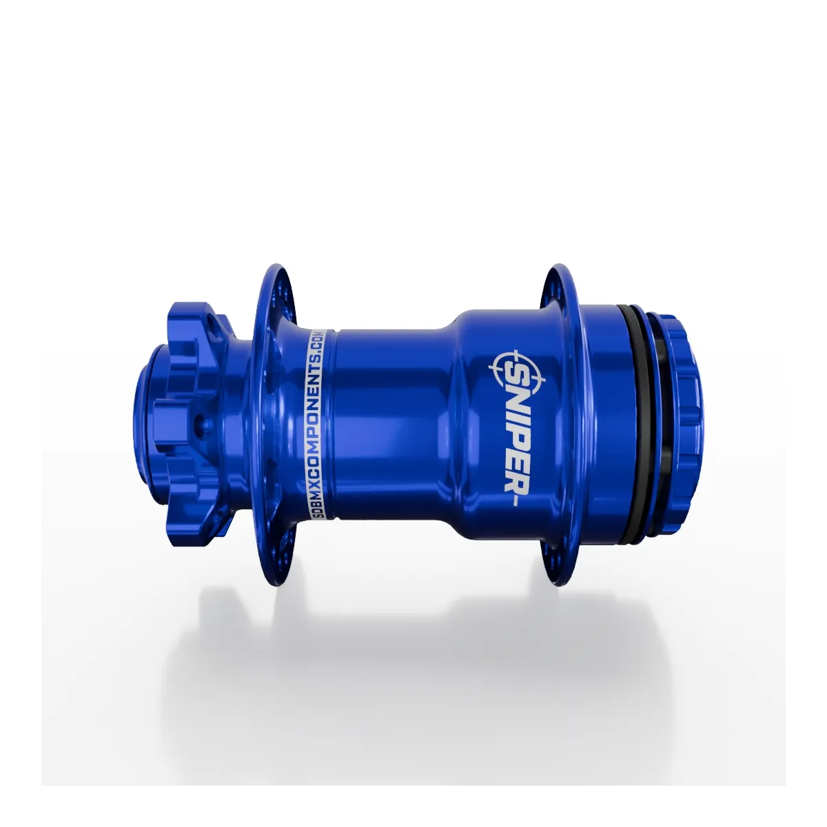 SD-X Sniper Evo Pro HSX Rear BMX Race Hub - 15mm - 36H - Blue