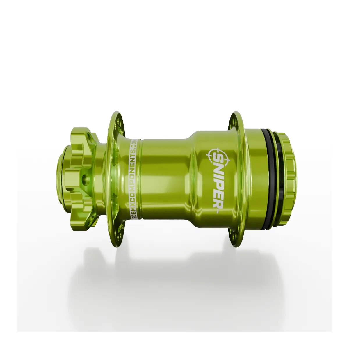 SD-X Sniper Evo Pro HSX Rear BMX Race Hub - 15mm - 36H - Lime