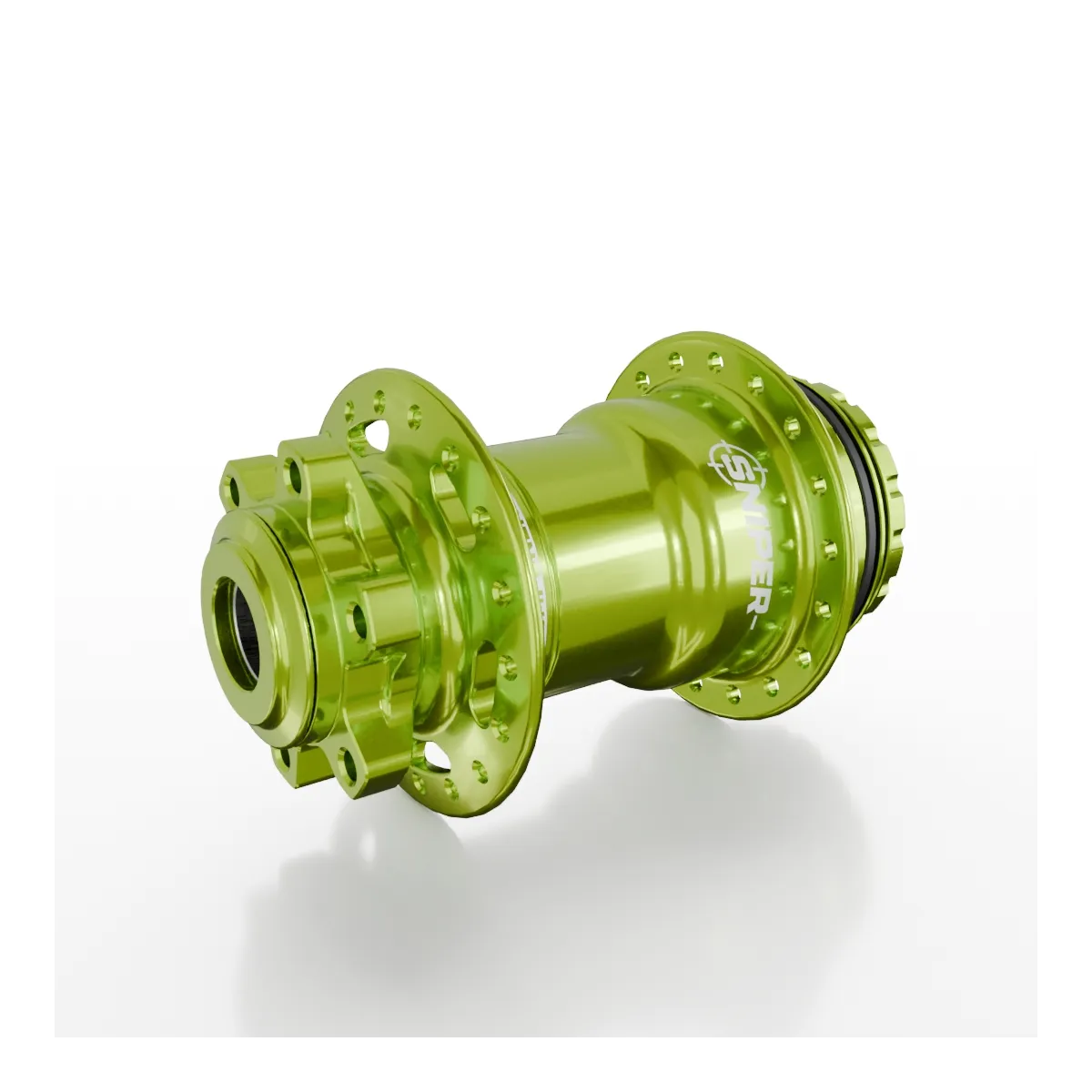 SD-X Sniper Evo Pro HSX Rear BMX Race Hub - 15mm - 36H - Lime