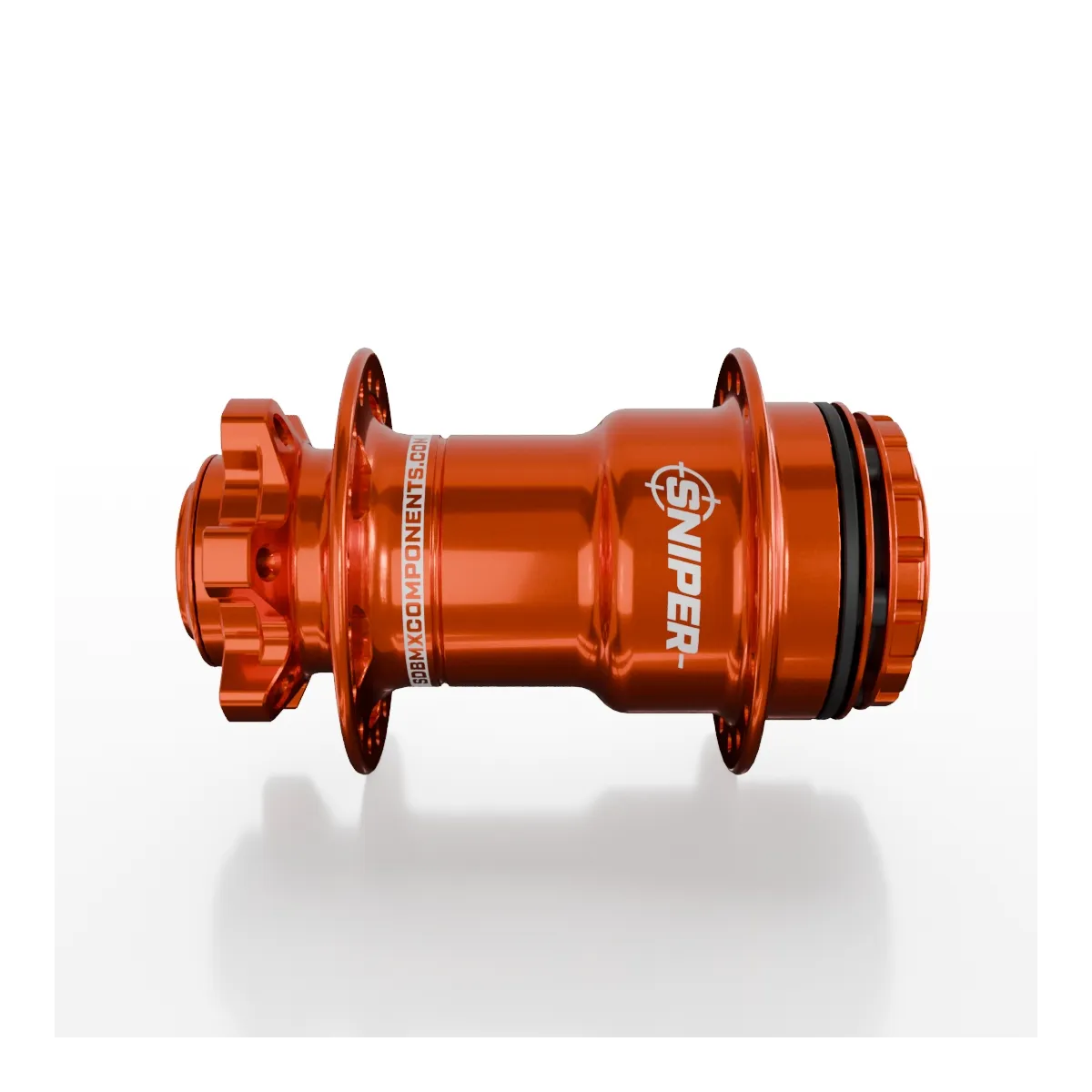 SD-X Sniper Evo Pro HSX Rear BMX Race Hub - 15mm - 36H - Orange