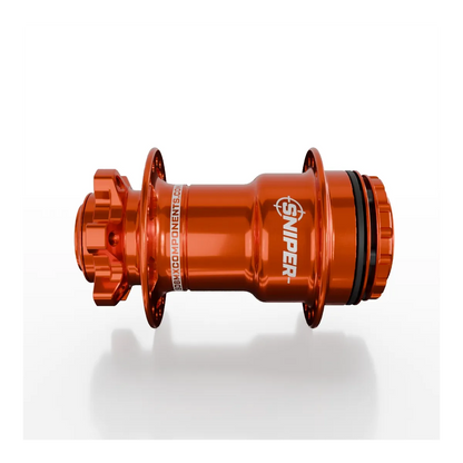 SD-X Sniper Evo Pro HSX Rear BMX Race Hub - 15mm - 36H - Orange